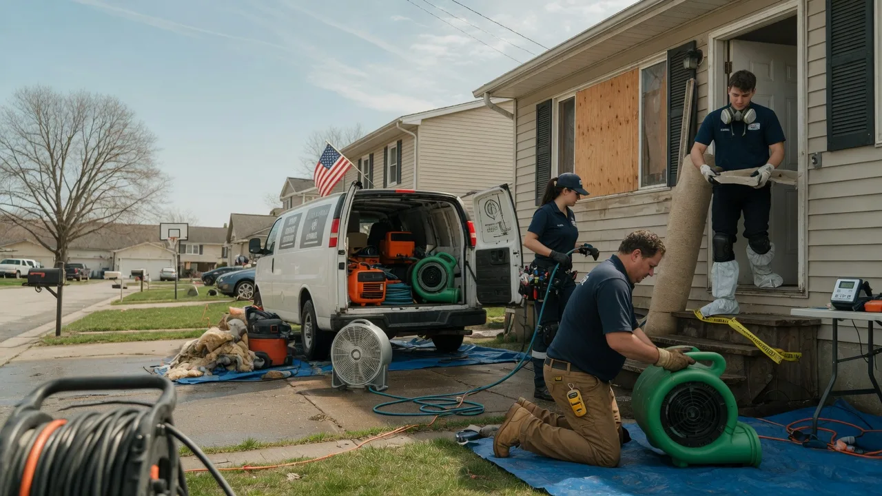 Water Damage Restoration in Fairmount City, PA near me
